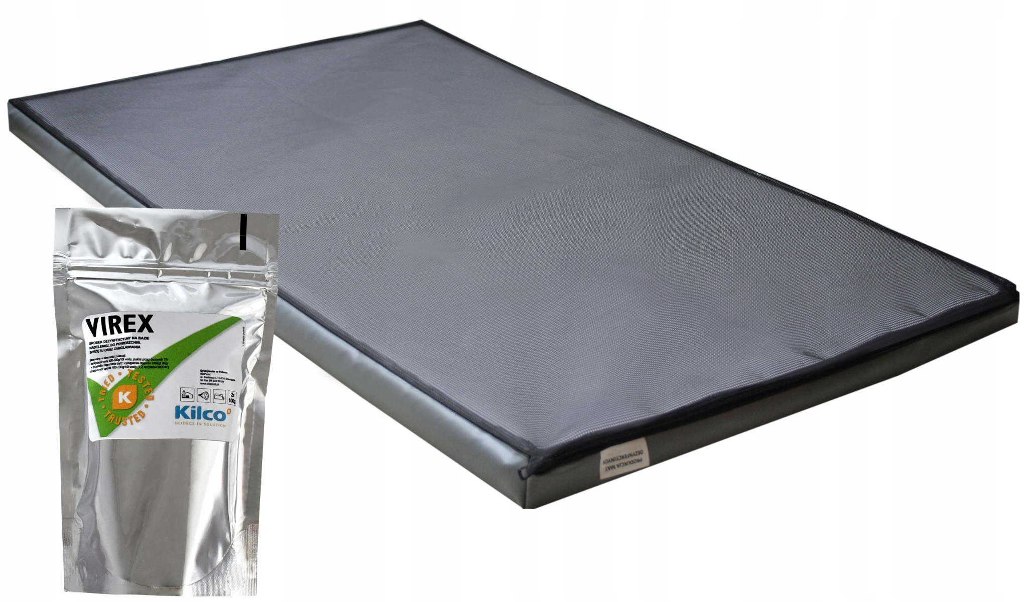 

Mata Dezynfekcyjna 100x60x4 Virex 200g