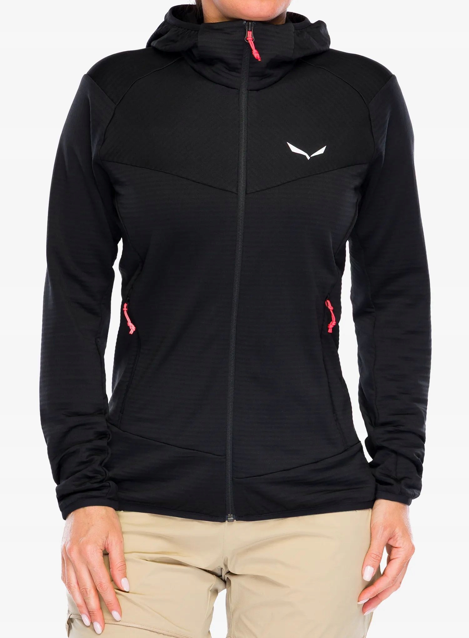 Mikina Salewa Puez Altavia Pl Hd Jacket black out 36 (s)