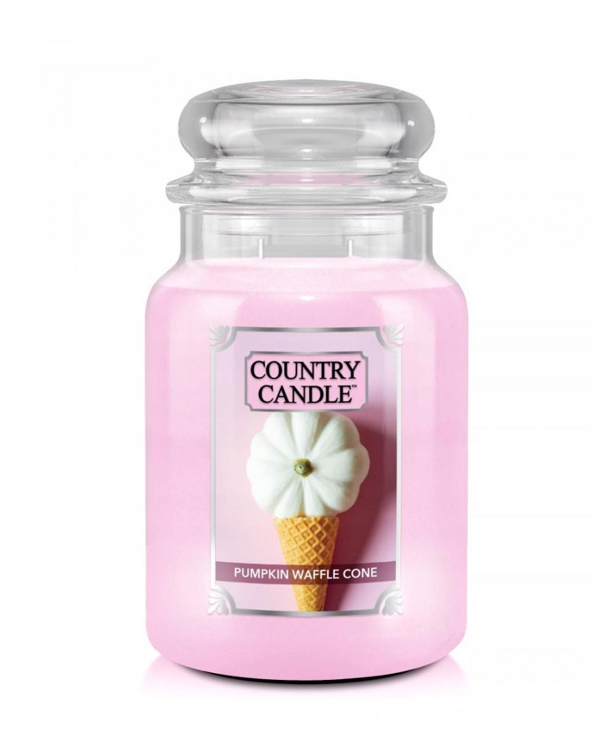 Vonná svíčka Country Candle velká Pumpkin Waffle Cone 680 g
