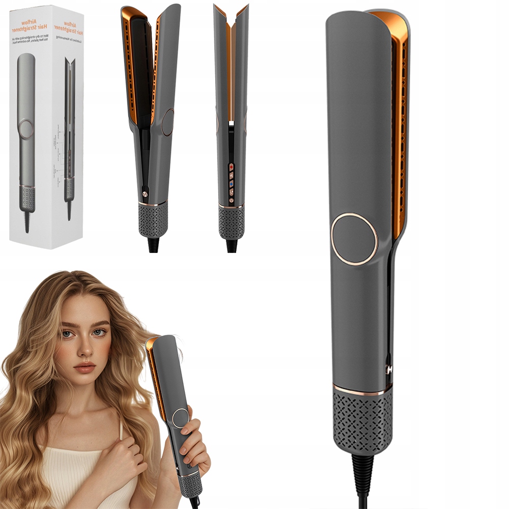 Prostownica Suszarka Do Włosów 2 W 1 Profesjonalna 1300W Prostowanie