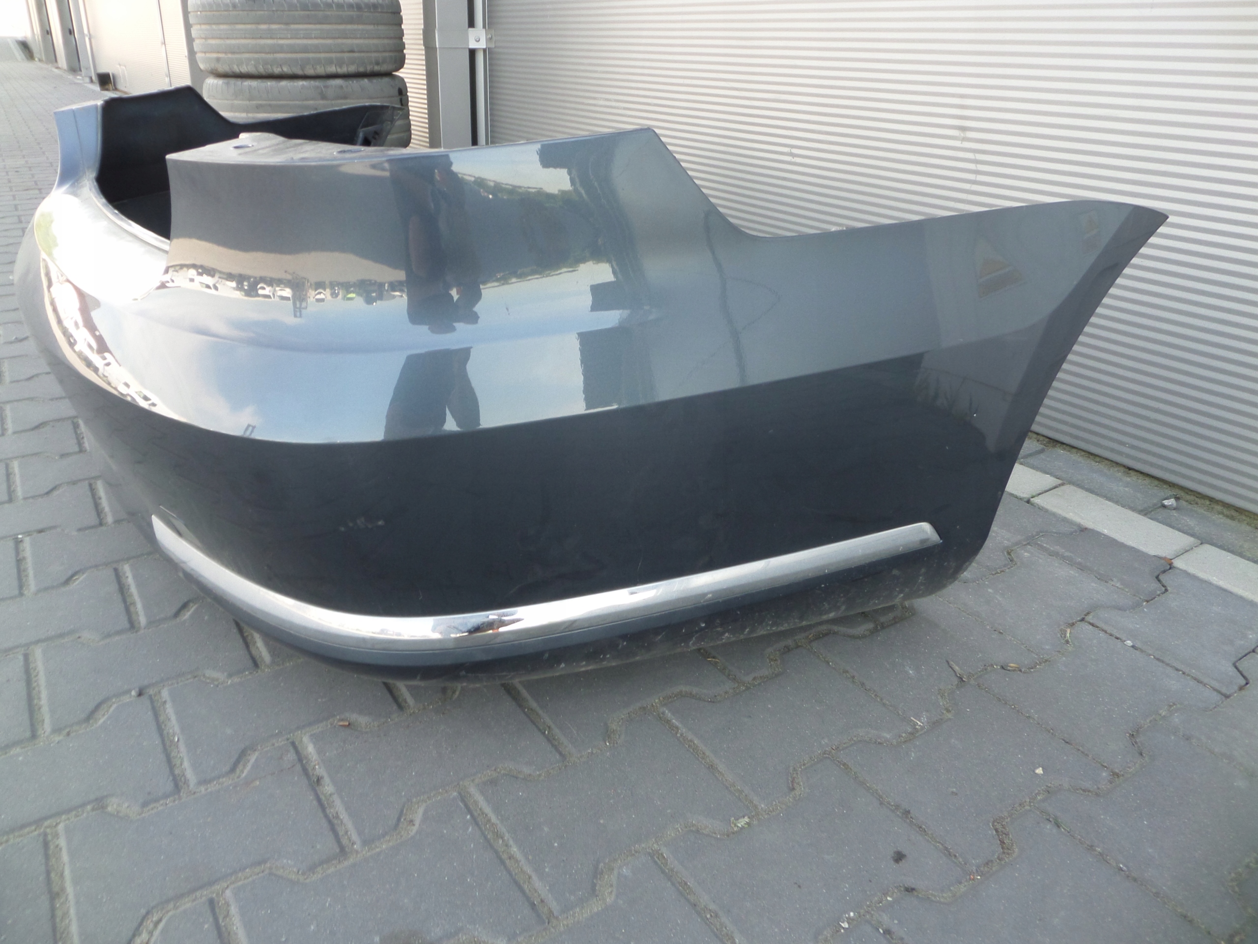 bumper rear part rear VW PASSAT B7 CHROM sedan LK7X