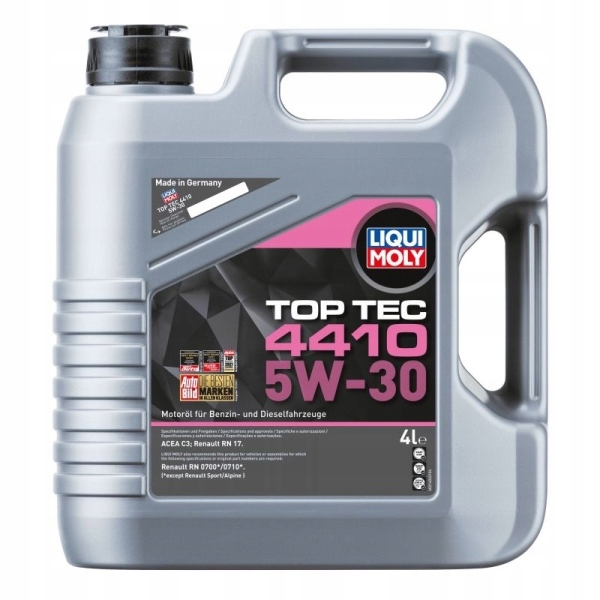 Olej 5v30 4 l top tec 4410/ c3/ rn17 Liqui Moly
