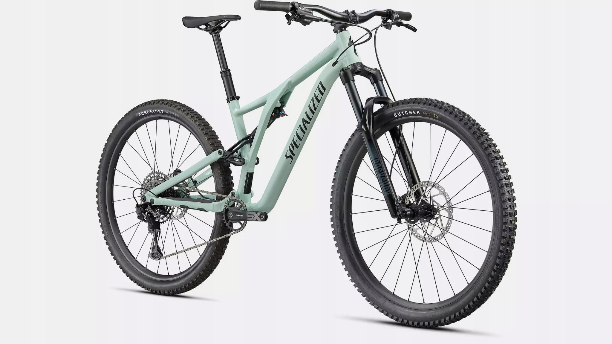 Rower Specialized Stumpjumper Alloy Gloss Ca White Sage Black, S5