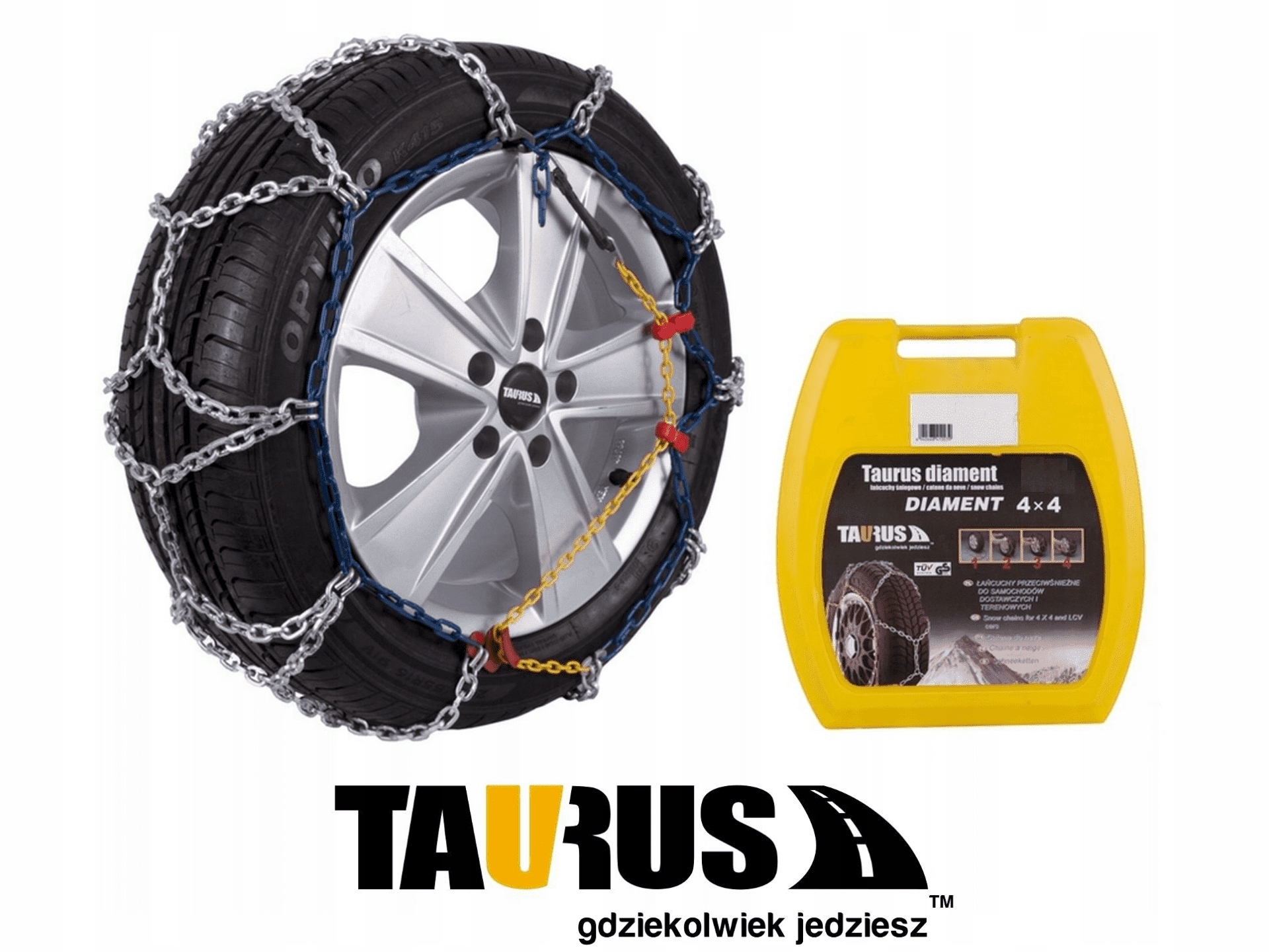 Łańcuchy śniegowe TAURUS 4x416mm KN220 205/55R16 Producent Taurus