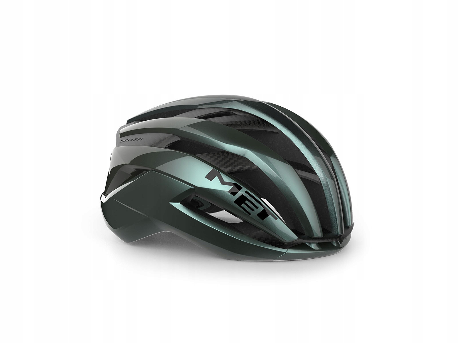 Helma Met Trenta 3K Carbon Medium hyper teal glossy