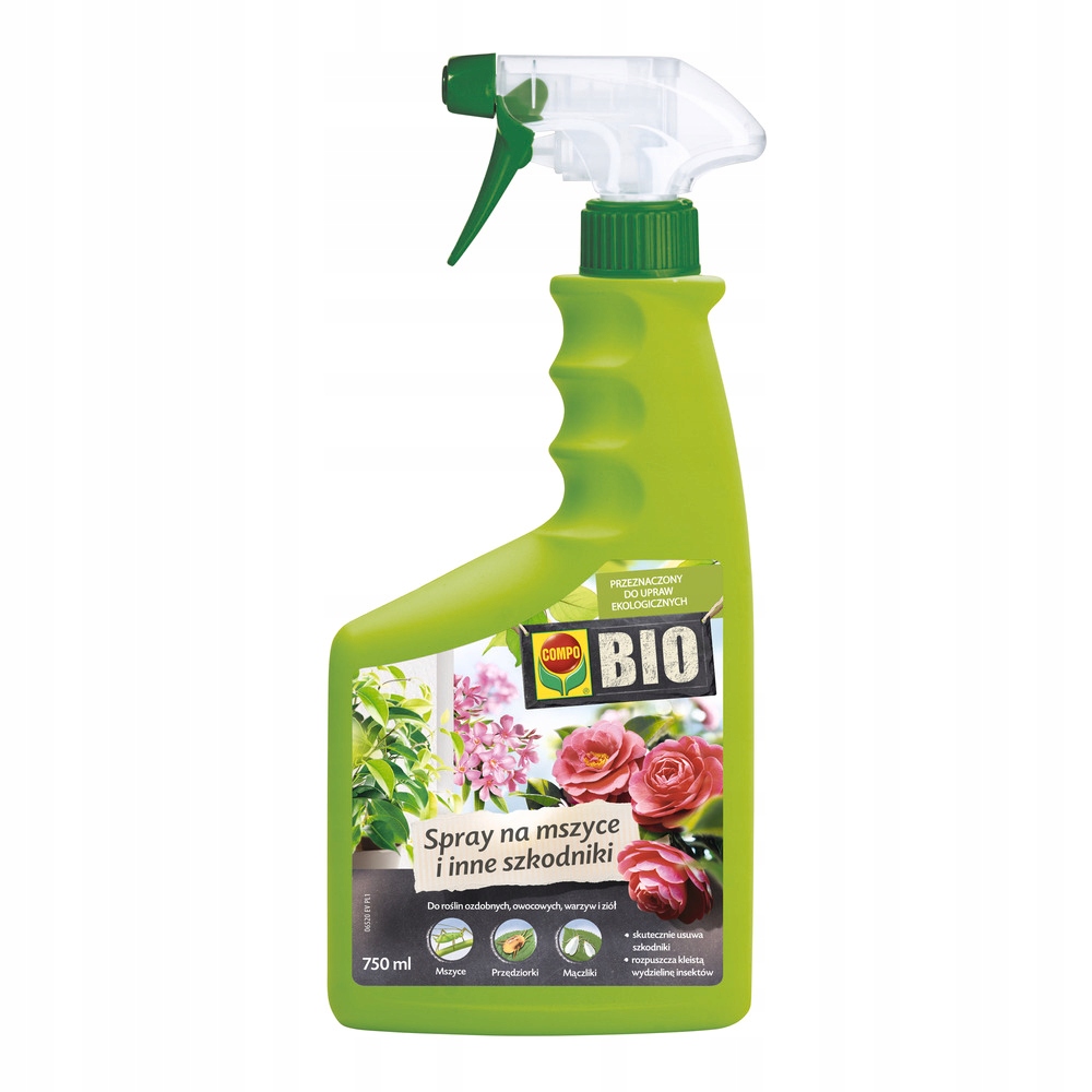 

Bio Spray na Mszyce I Inne Szkodniki 750ml Compo