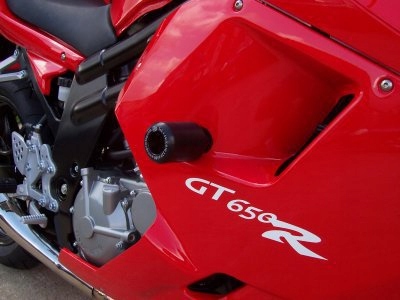 Crash Pady Classic Rg Racing Hyosung GT650R Čierne