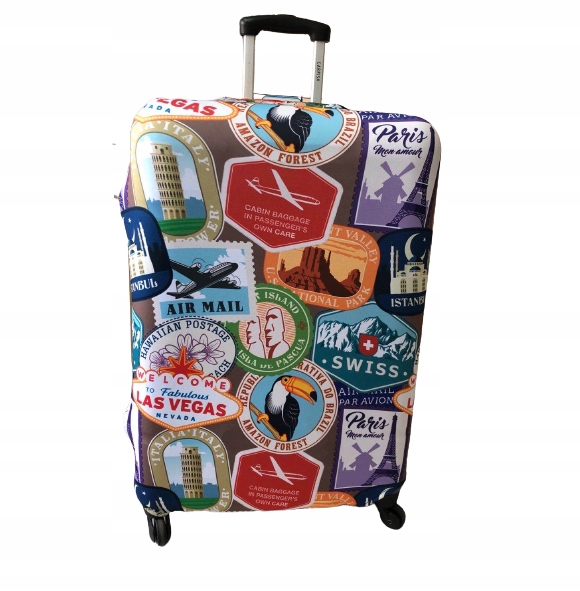 

ochronny Pokrowiec Na Walizkę rozmiar M- Las Vegas