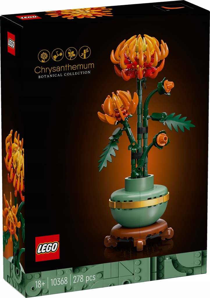 Lego Botanicals 10368 Chryzantéma
