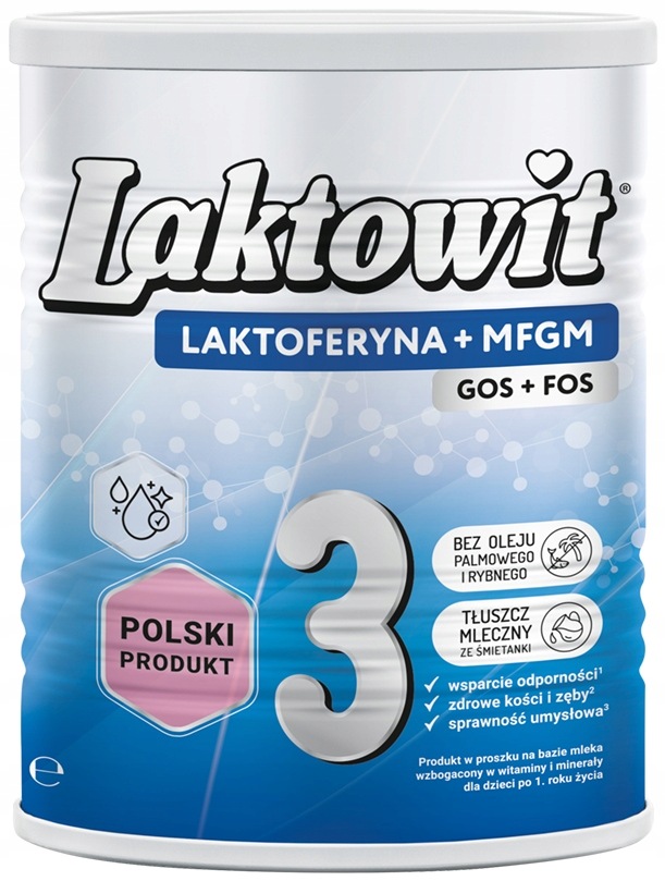 Laktowit Laktoferyna Mfgm 3 Mleko Następne Po 12 Miesiącu 850G x4