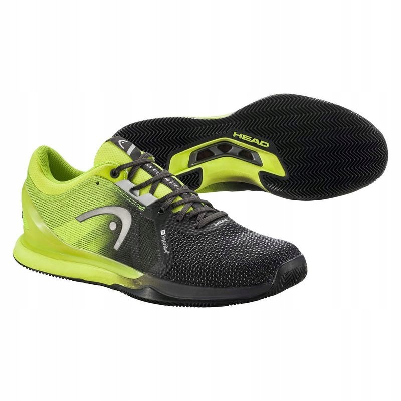 Tenisové Boty Head Sprint Pro 3.0 Sf Clay Black/lime Men 45