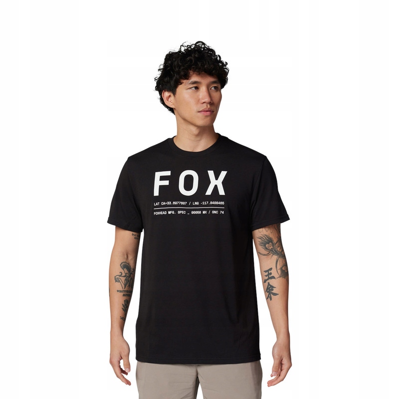 Tričko Fox Nonstop Tech Black S