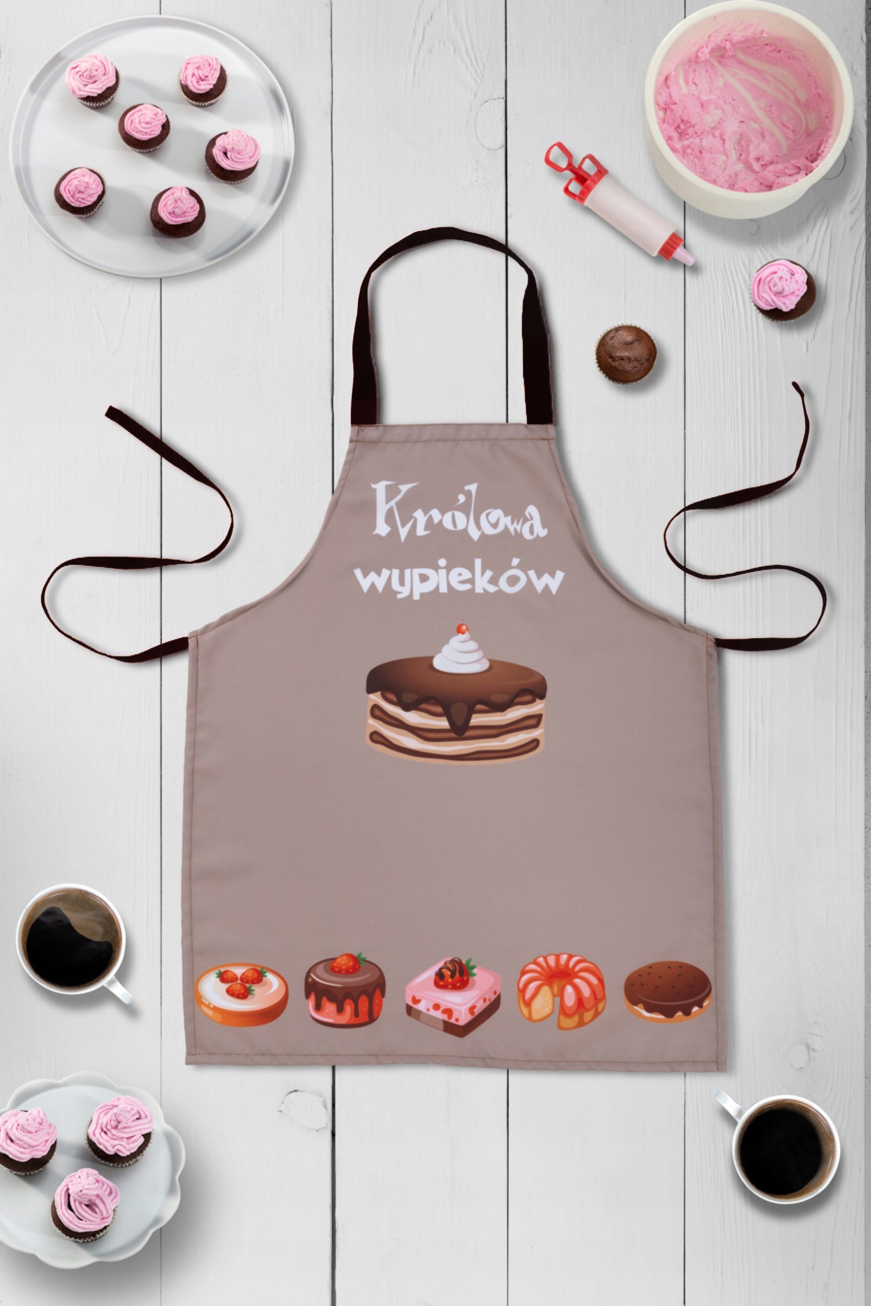 FARTUCH KUCHENNY OCHRONNY FARTUSZEK DO KUCHNI NA PREZENT WZORY Kod producenta FS027