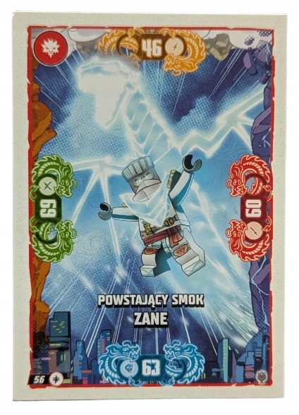 Karta Lego Ninjago (Dragon Storm) Seria 11 Numer 056