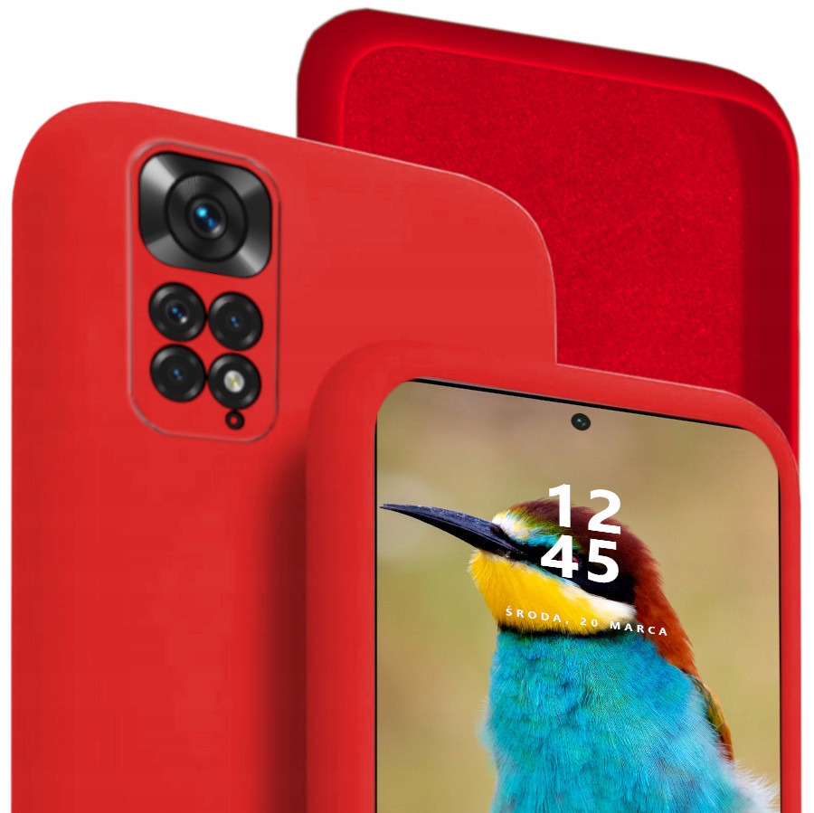 

Etui Silicone Soft Do Redmi Note 11 11S Szkło