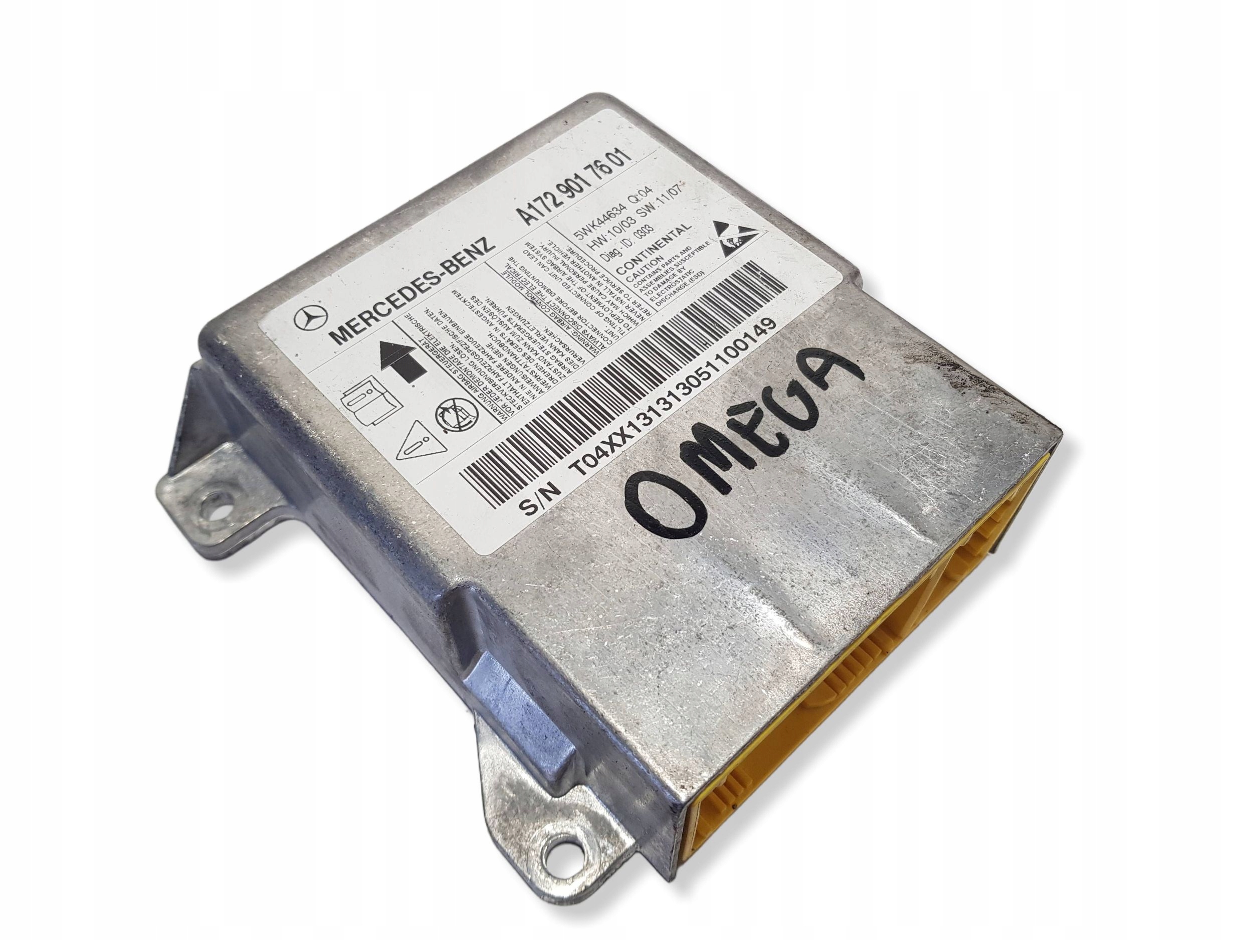 control unit airbag module Mercedes SLK R172 W172 A1729017601