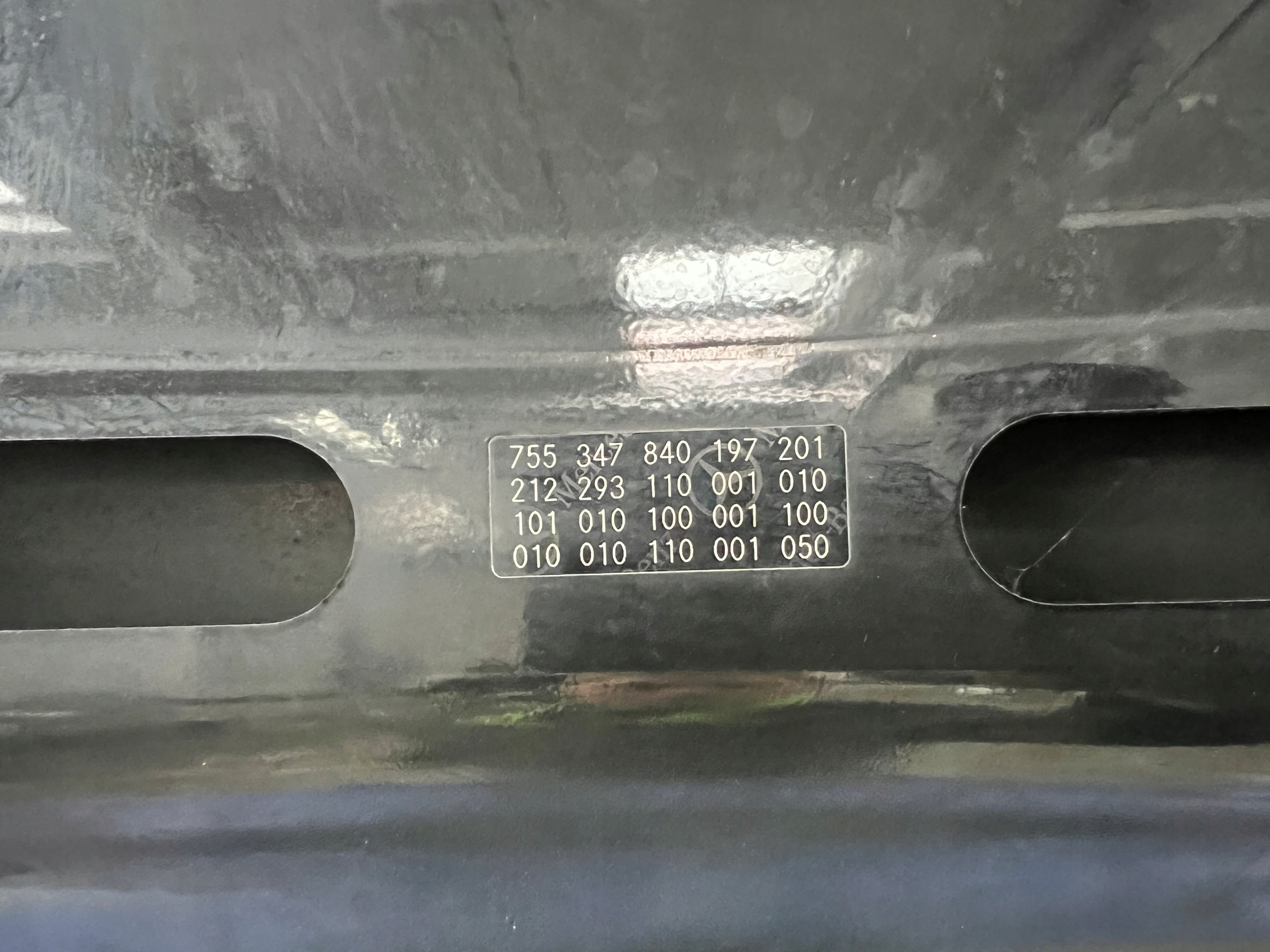 MERCEDES W212 09-12 Капот