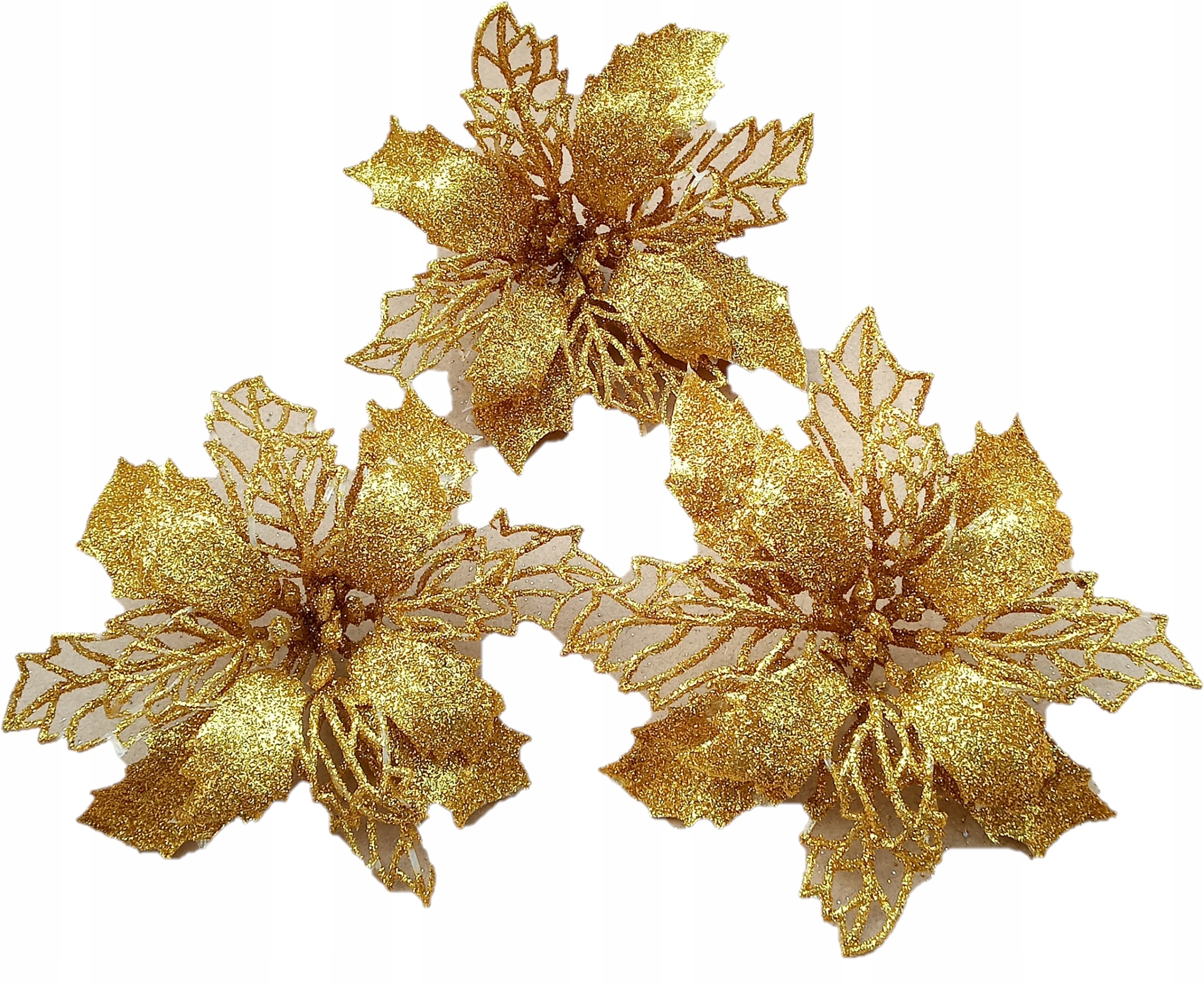 

Gwiazda Betlejemska Na Choinkę Bombki 3 szt