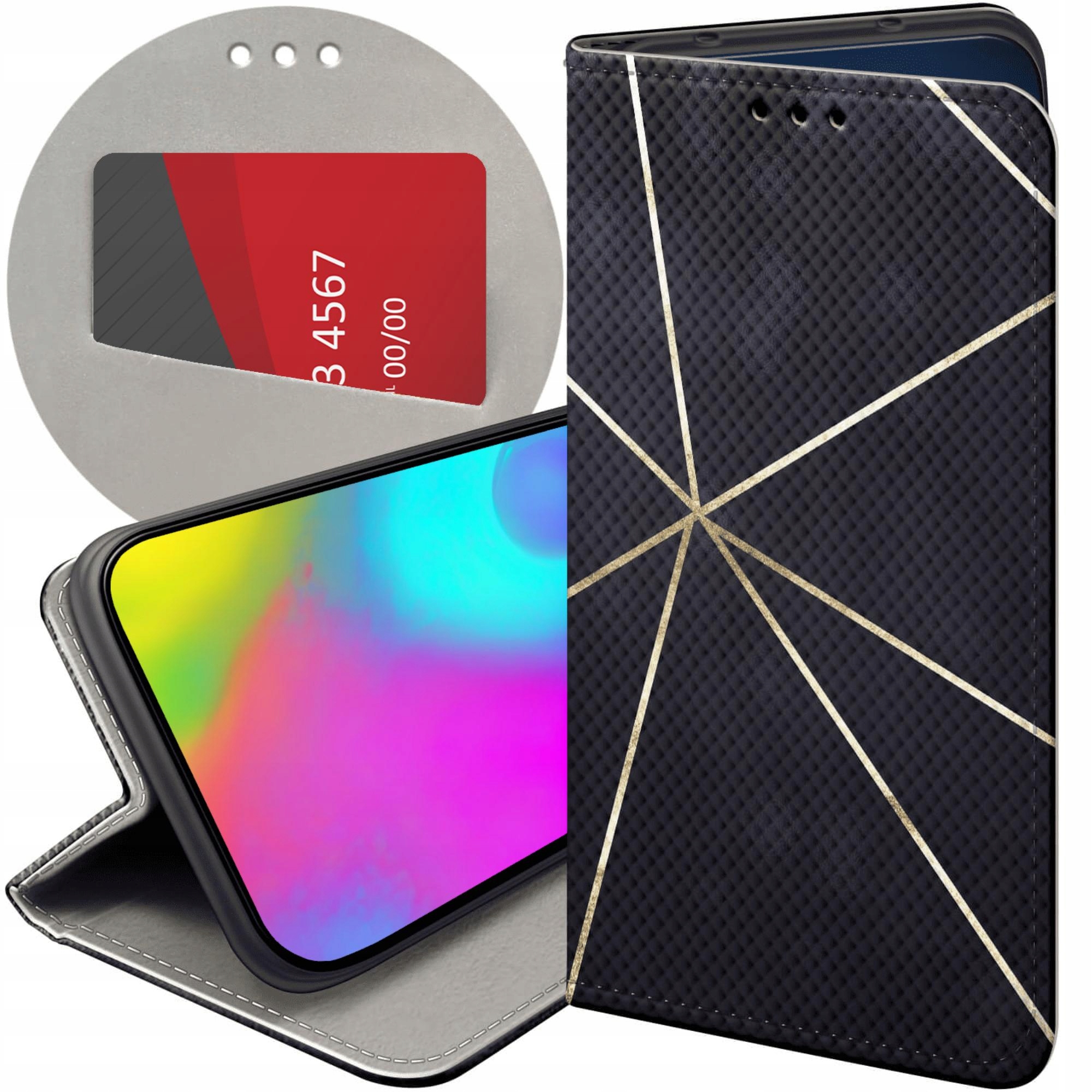 Etui Do Huawei P8 P9 Lite 2017 Stylowe Luksusowe Futerał