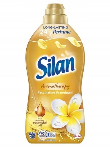 Levně 3X Silan Aromatherapy Fascinating Frangipani Tekutá Aviváž 1012 ml