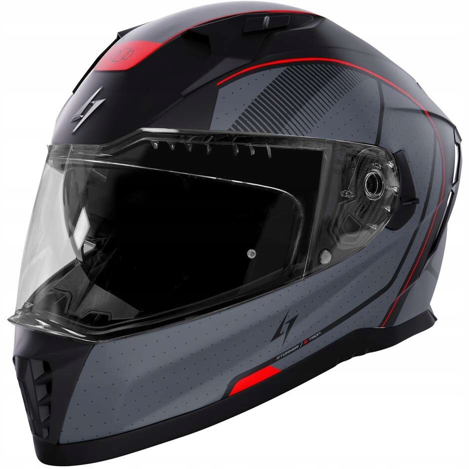 Stormer Blaster Motocyklová prilba Tron Red r. S