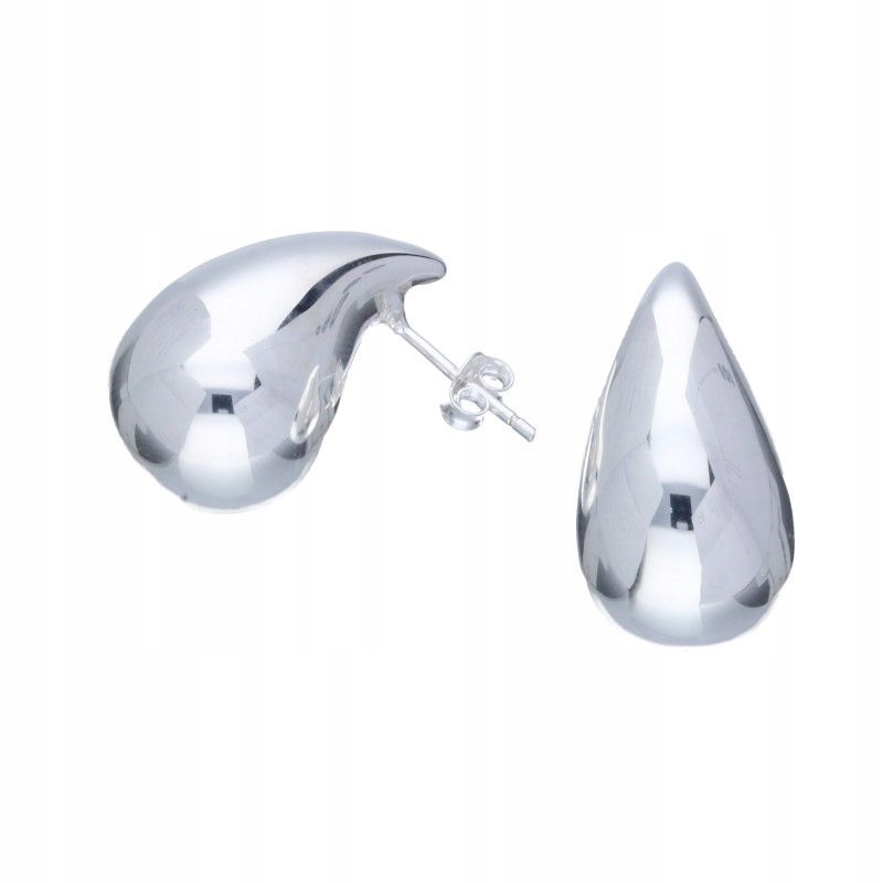 Náušnice ze stříbra 925 na tyči s kapkami 6.9 g elektrofoma jako dárek