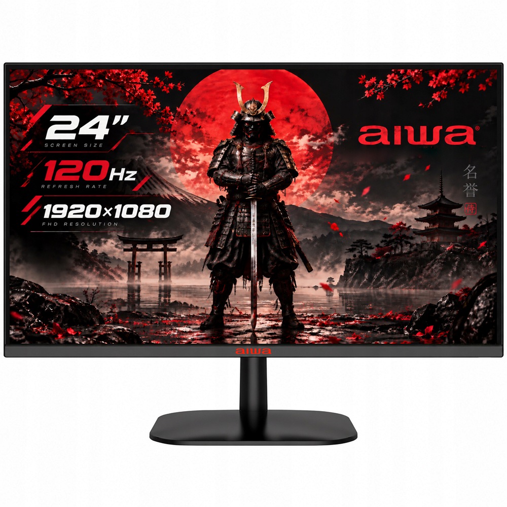 LCD herní monitor Aiwa 24" 1920x1080 120Hz Hdmi bezrámečkový