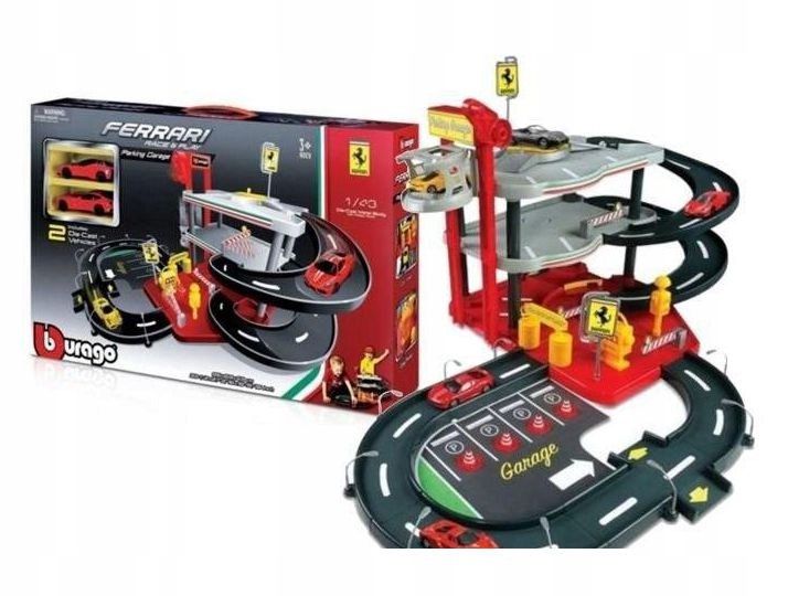 Parkoviště Ferrari 1:43
