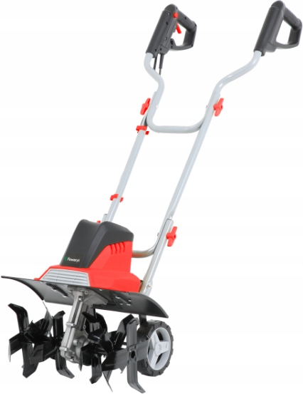 FAWORYT GLEBOGRYZARKA ELEKTRYCZNA KULTYWATOR DO GLEBY ZIEMI MOC 1500W 40cm Regulacja głębokości roboczej bez regulacji