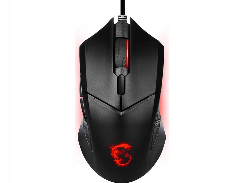 Mysz Msi Clutch GM08 Czarny