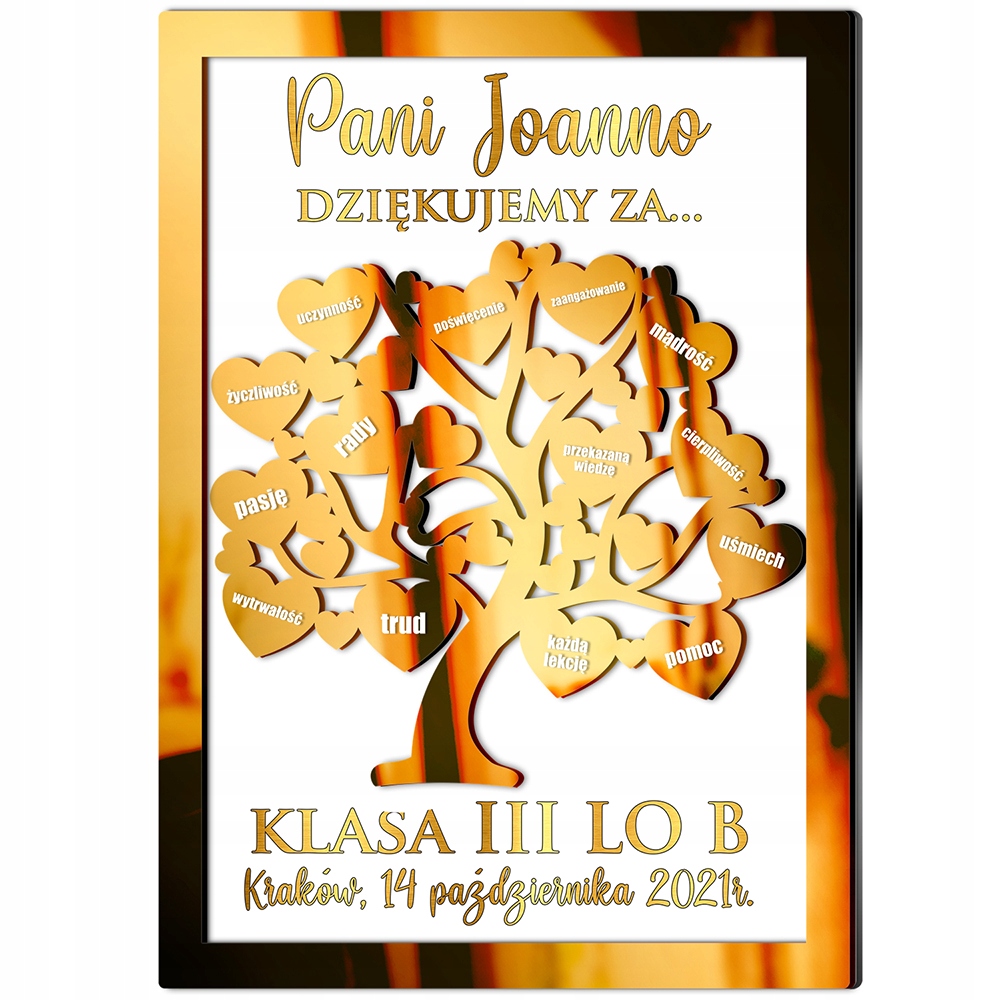

Dzień Nauczyciela podziękowanie Dedykacja