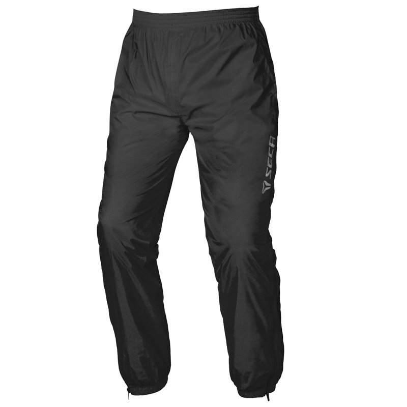 SECA SPODNIE PRZECIWDESZCZOWE MOTOCYKLOWE TYPHOON BLACK S Stan opakowania oryginalne