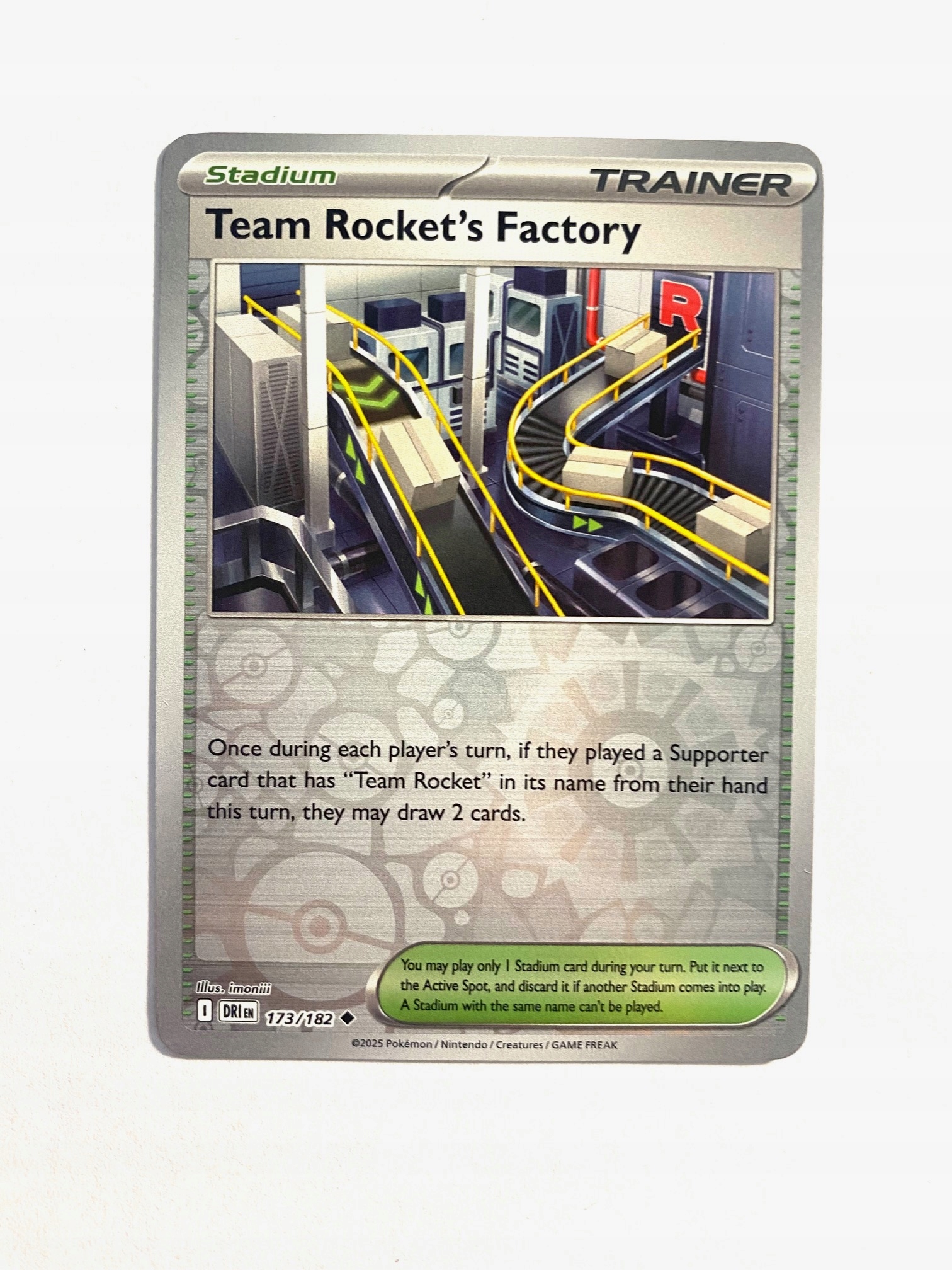 Destined Rivals Reverse 173/182 Team Rocket's Factory