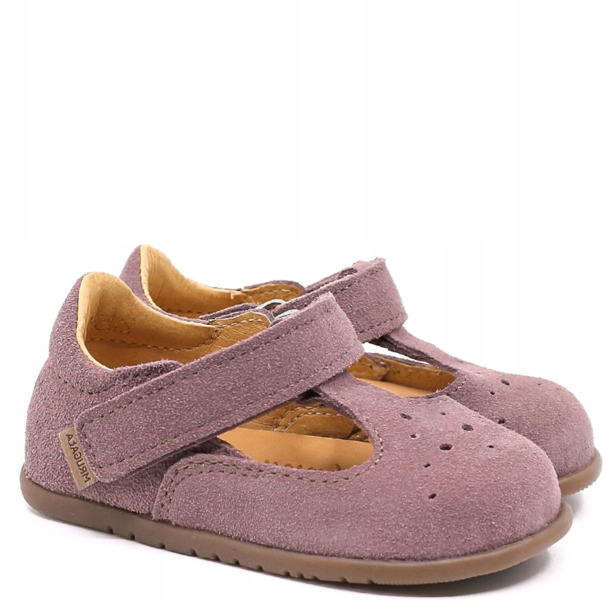 Mrugała Sole Lawenda 2125/6-50 baleriny barefoot skórzane bosa stopa 23