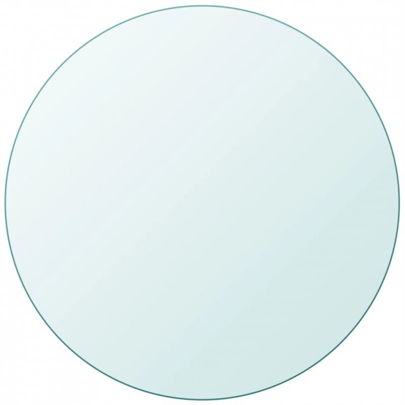 Blat stołu szklany, okrągły 500 mm