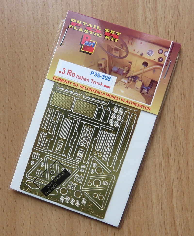 Part P35-308 1/35 3Ro Italian Truck (ibg 35052)