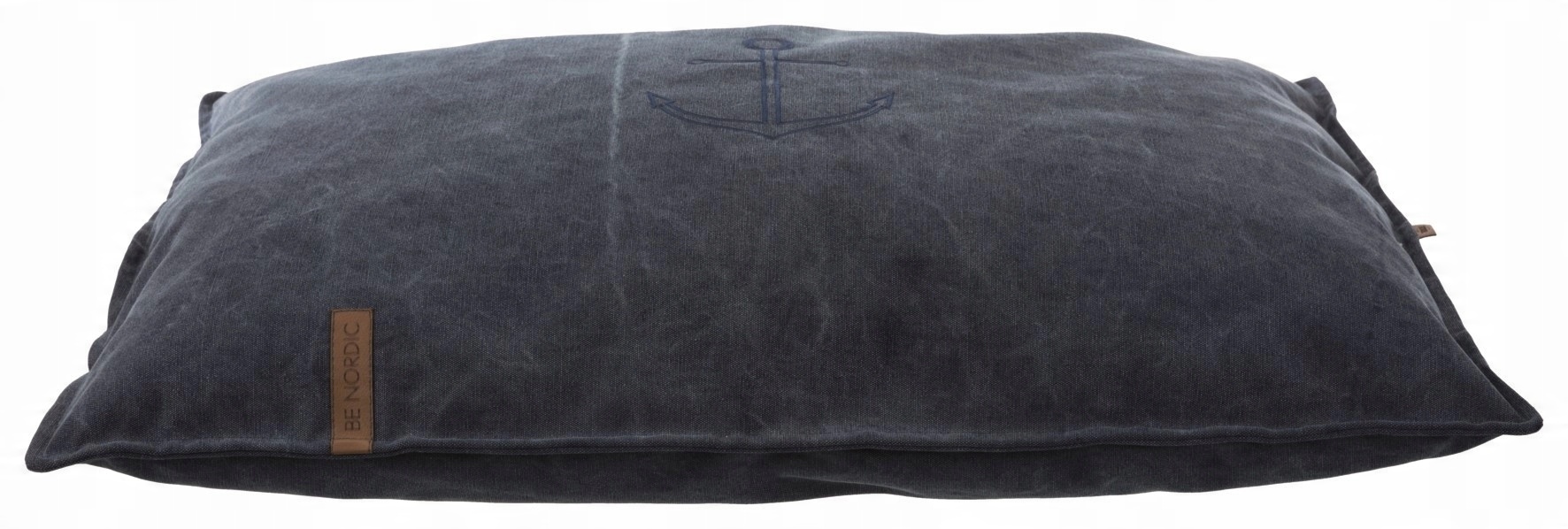 

Poduszka Be Nordic Föhr, 70 × 50 cm, ciemnoniebies