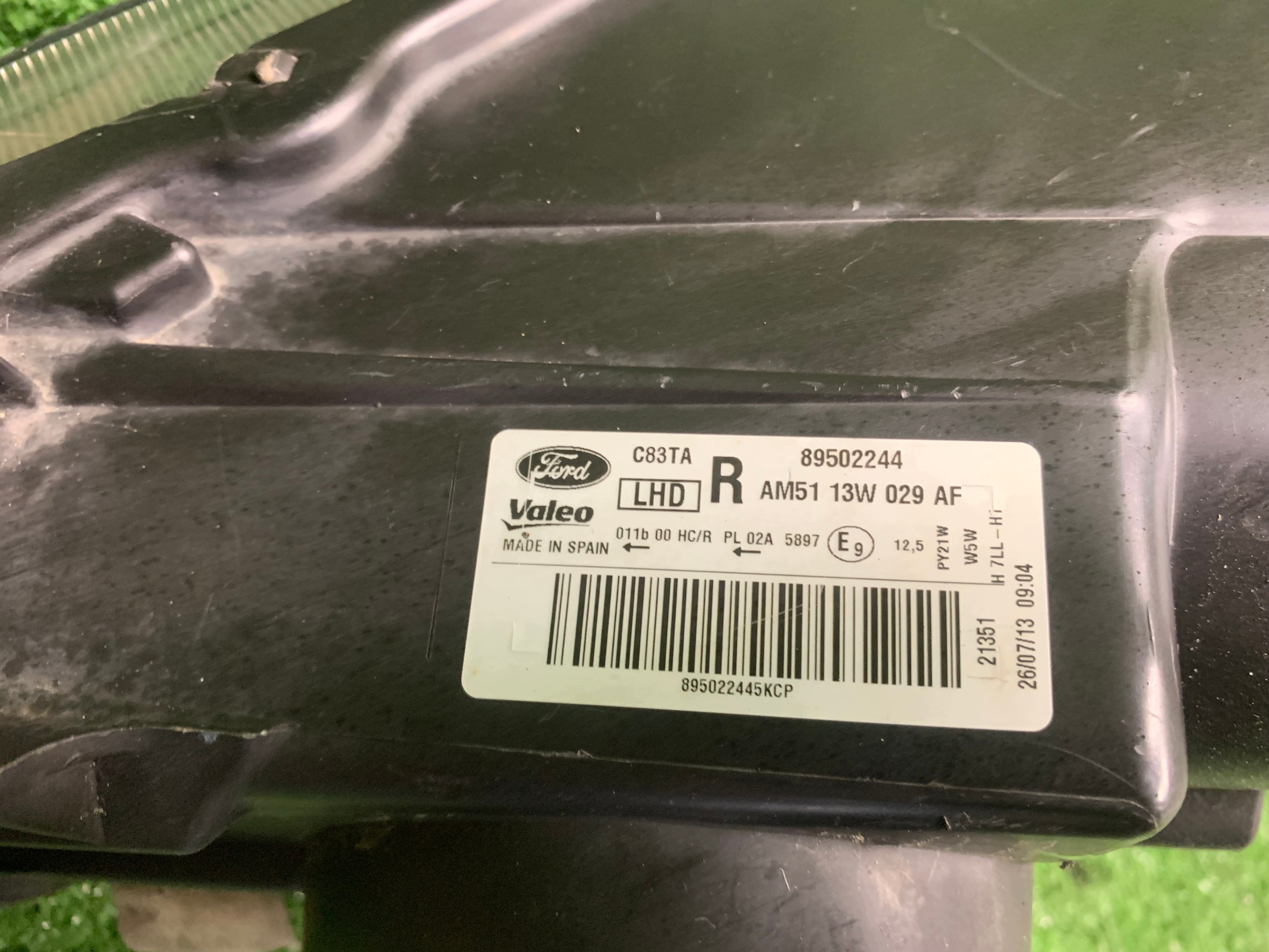 nice light right front front FORD C-MAX II MK2 10-14R AM51-13W029-AF