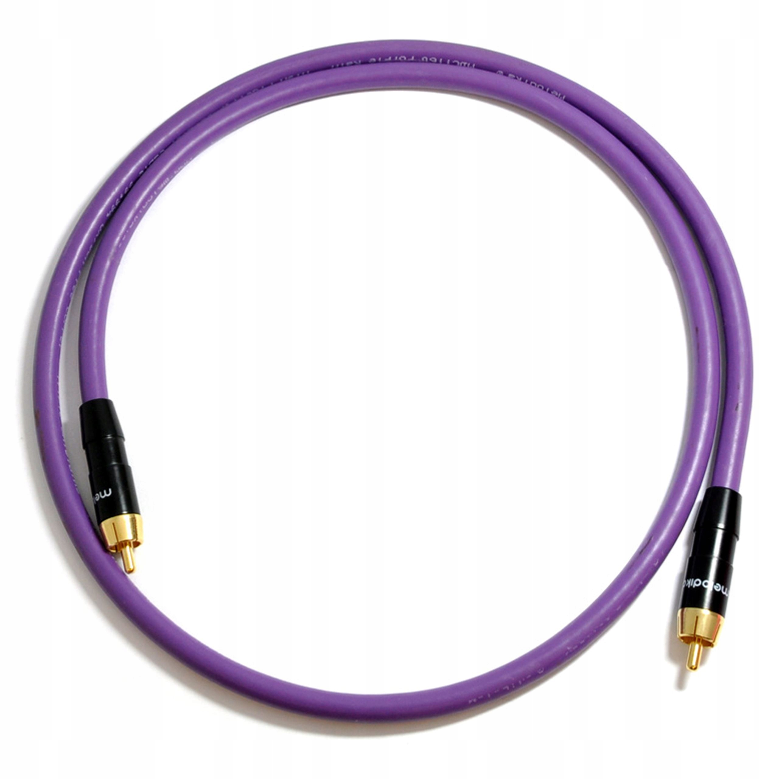 MELODIKA MDSW90 PURPLE RAIN KABEL DO SUBWOOFERA RCA - RCA CINCH OFC 9m EAN (GTIN) 5907609002969