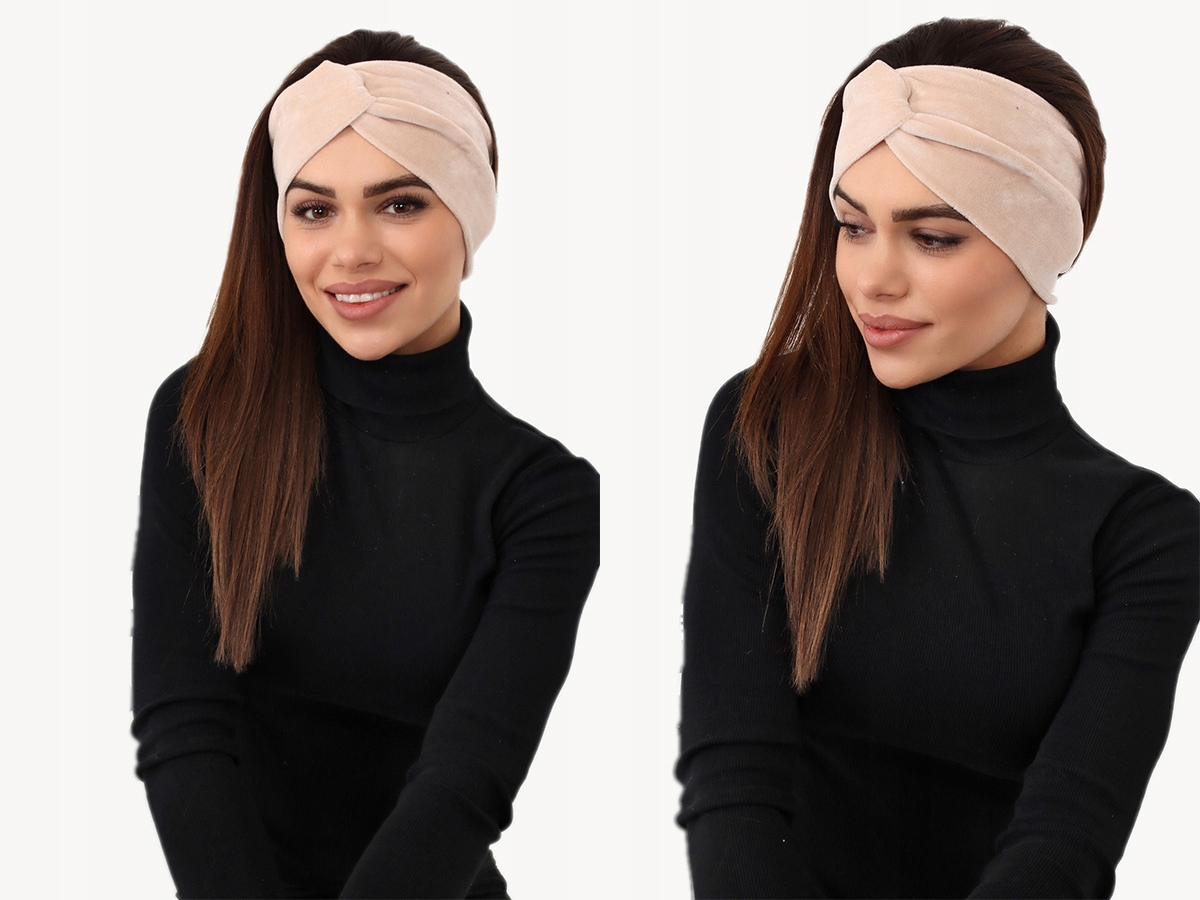 

Opaska Welur Ciepła Modna Węzeł Prod. Polski 2389