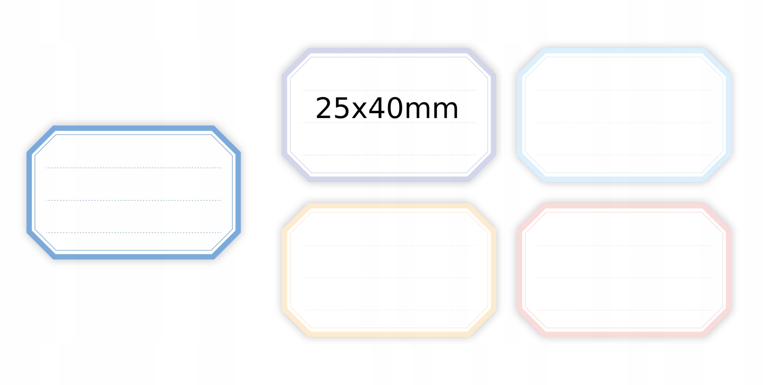 

Niimbot Naklejki Seria D/b 25*40 160x Do Zeszytów