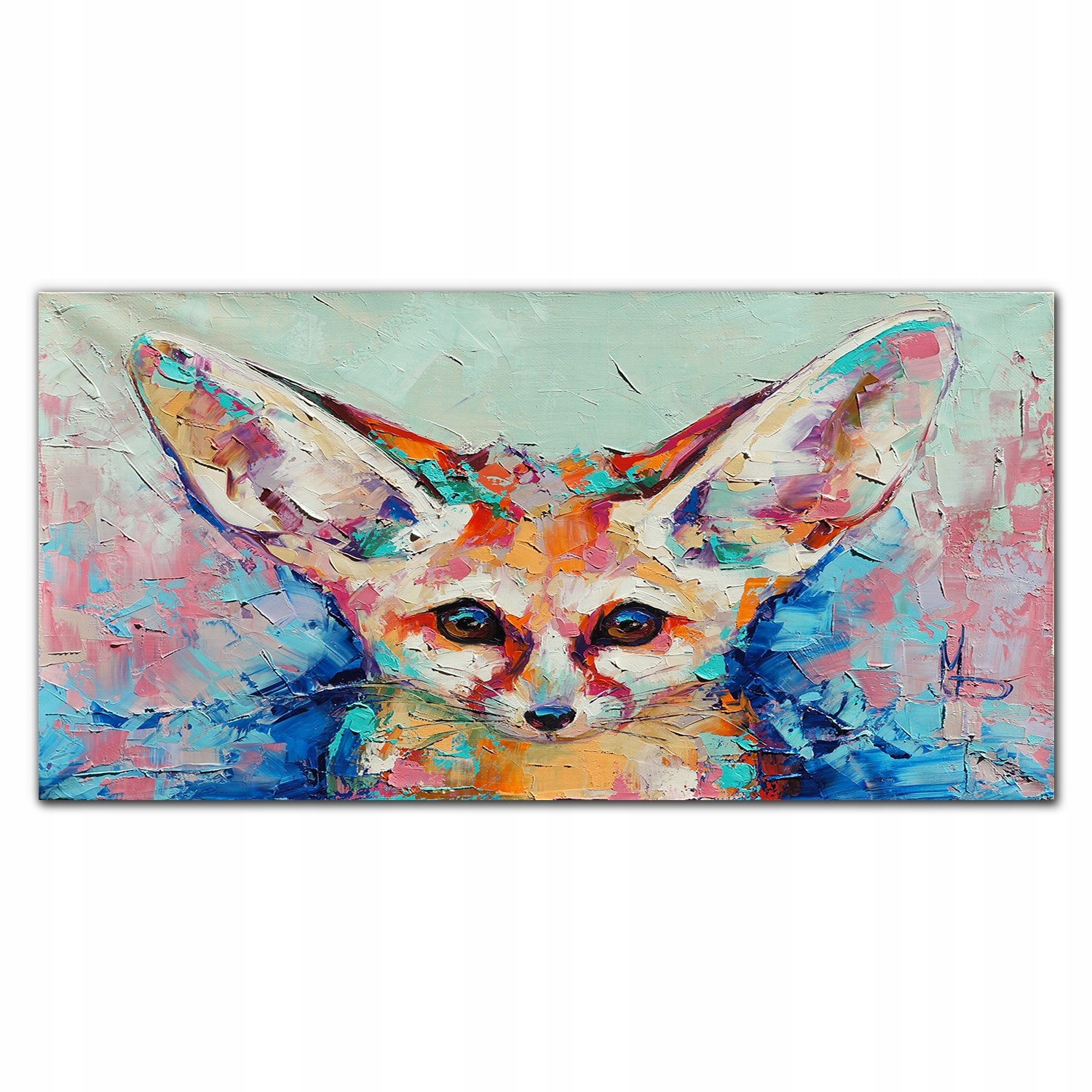 Obraz na plátne na ráme Zviera líška 140 x 70 cm