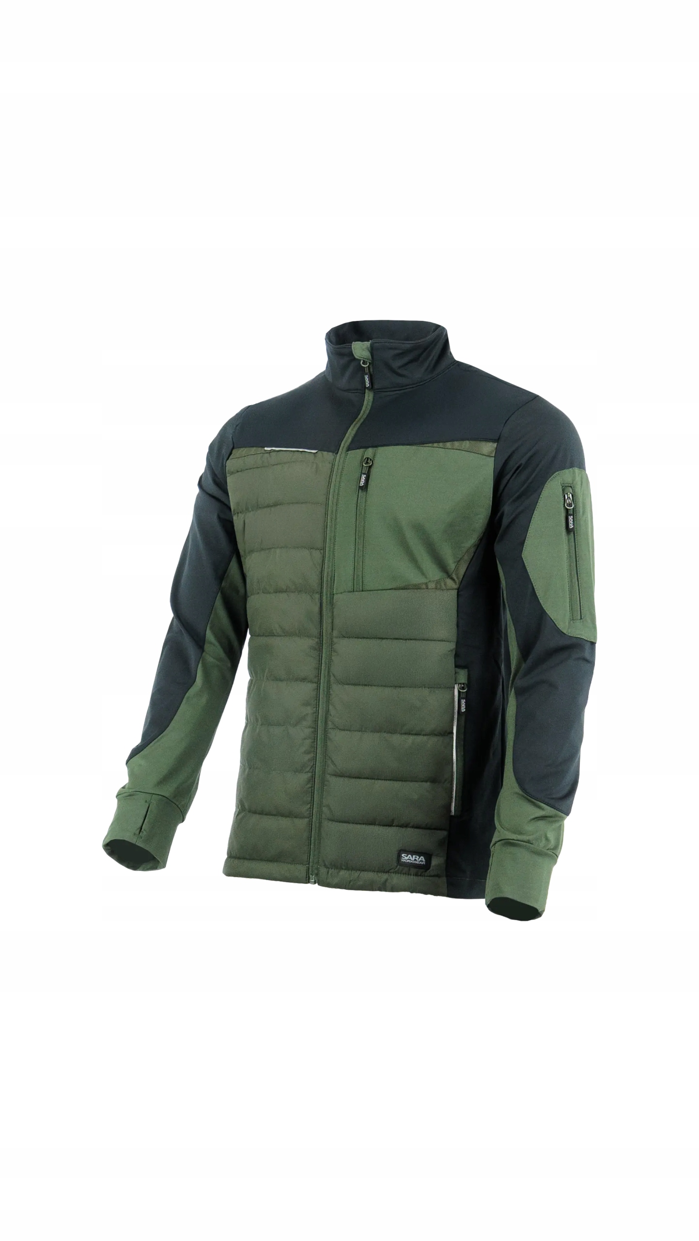 Sara Comfort Plus Bluza hybrydowa Oliwka XL