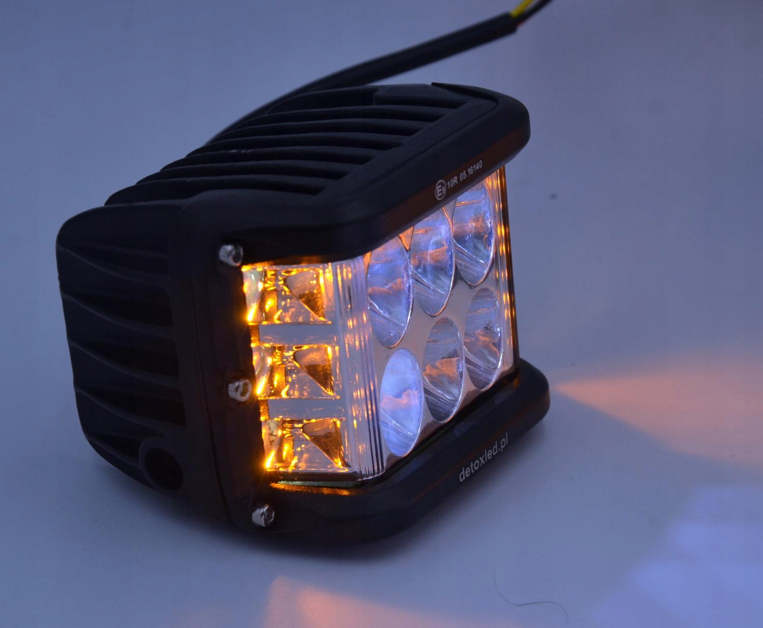 RR-Flasch-30 - Светодиодная рабочая лампа, оранжевый 15W strobe