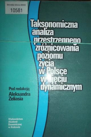 Taksonomiczna analiza -