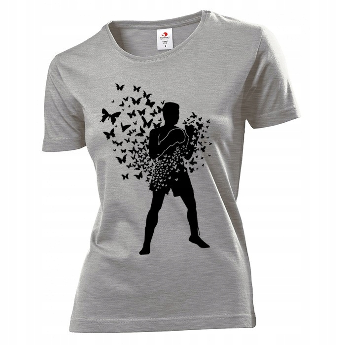 

Koszulka damska Boks Bokser Motylki S