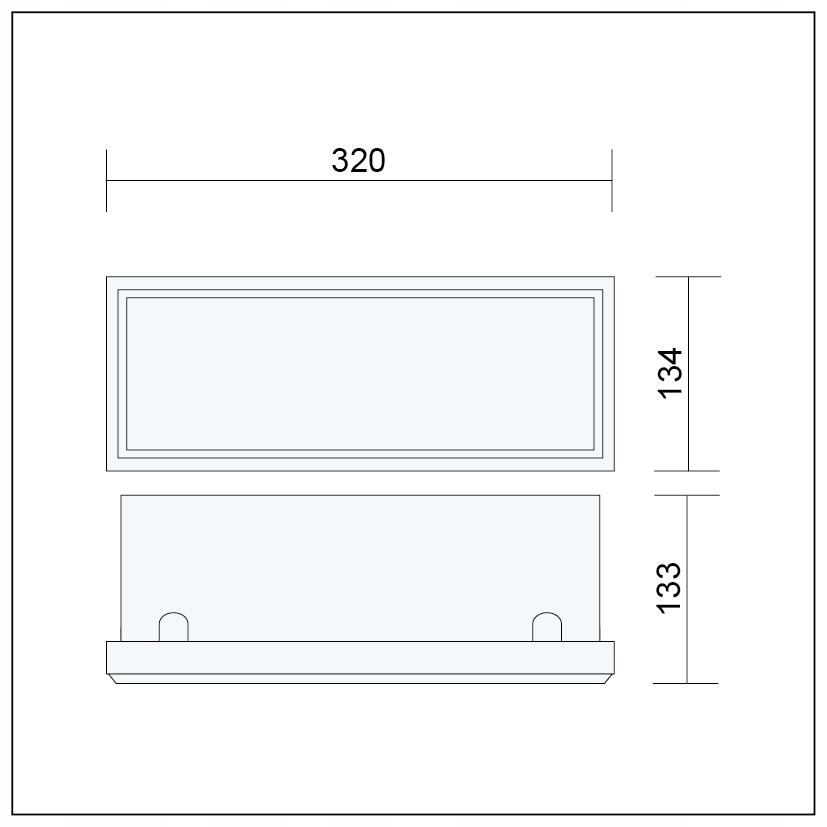KINKIET ZEWNĘTRZNY LAMPA OGRODOWA ELEWACYJNA IP65 E27 Rodzaj gwintu E27