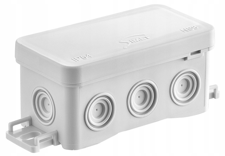 

Puszka instalacyjna IP54 naścienna Simet NS8