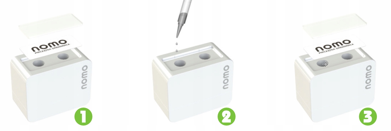 PIECZĄTKA ECO GRAFITOWA NOMO 5 1/2 - 8 wersów Rodzaj Automatyczna (samotuszująca)