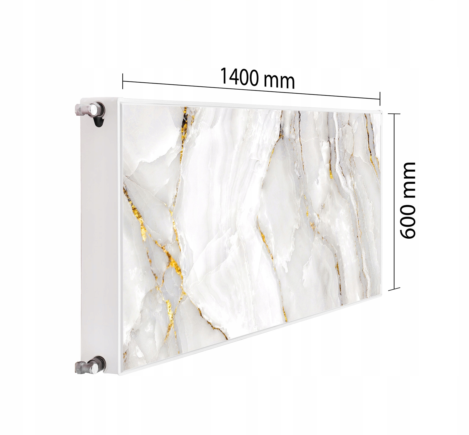 Magnetická Maska Na Radiátor 140x60 Mramorová Podložka Magnet